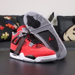 Alternative view of NIKE AIR JORDAN 4 RETRO TORO BRAVO