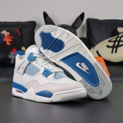 Alternative view of Air Jordan 4 Military Blue