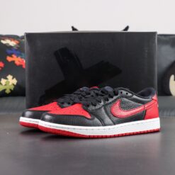 Alternative view of Air Jordan 1 Retro Low OG “Banned”