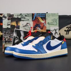 Union LA x Air Jordan 1 Low “Storm Blue / Blue Toe”