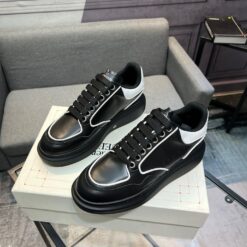 Alternative view of Alexander McQueen Oversized Retro Sneaker 'Black White'