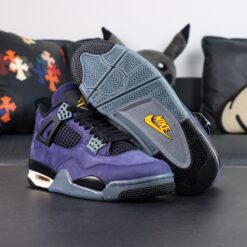 Alternative view of Air Jordan 4 Retro Imperial Purple