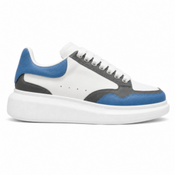 Alexander Mcqueen Oversized White Blue Ash Grey