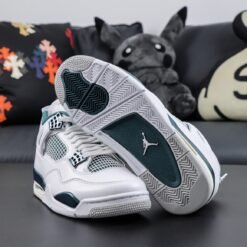 Alternative view of NIKE JORDAN 4 OXIDIZED GREEN