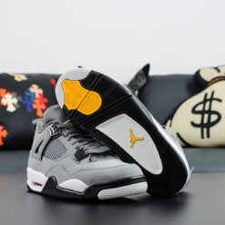 Alternative view of Air Jordan 4 Cool Grey