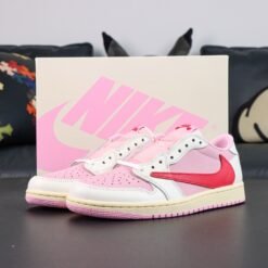 Travis Scott x Air Jordan 1 Low OG SP Tropical Pink